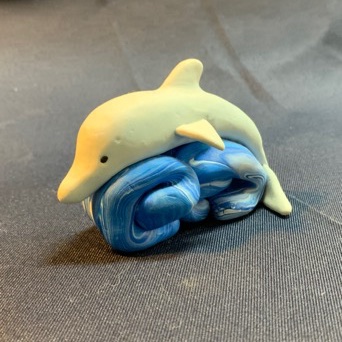 海豚仿生立體造形
