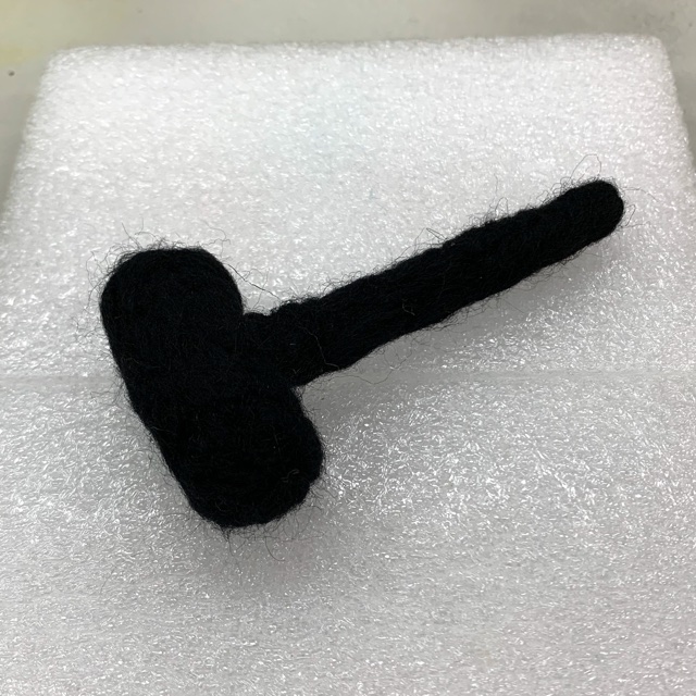 鐵鎚造形羊毛氈